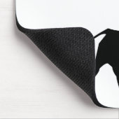 Charge Bull Silhouette Muismat (Hoek)