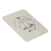 Charge de Lautrec par Lui-Meme (potlood op papier) Magneet (Rechterzijde)