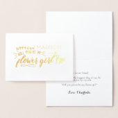 Charge Doodles zijn Mijn Bloemenmeisje Folie Kaarten (Display)