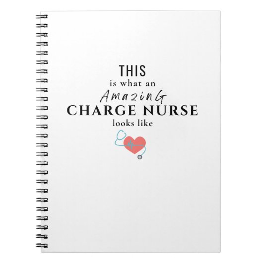Charge Nurse Notitieboek (Voorkant)