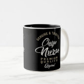 Charge Nurse Tweekleurige Koffiemok (Voorkant rechts)