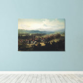 Charge of the Light Brigade, 25 oktober 1854 Canvas Afdruk (Insitu (Houten vloer))