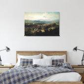 Charge of the Light Brigade, 25 oktober 1854 Canvas Afdruk (Insitu (Slaapkamer))