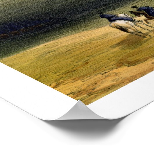 Charge of the Light Cavalry Brigade, 25 oktober Poster (Hoek)