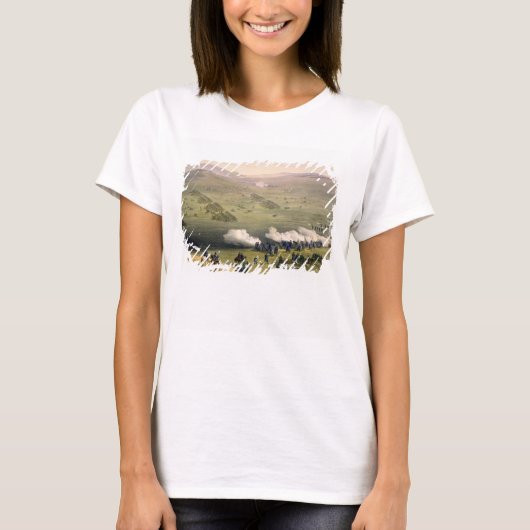 Charge of the Light Cavalry Brigade, 25 oktober T-shirt (Voorkant)