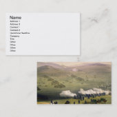 Charge of the Light Cavalry Brigade, 25 oktober Visitekaartje (Voorkant / Achterkant)