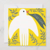 Charge Peace Dove kerstfeestdag Gold (Voorkant)