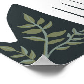 Charge Peace Dove Kerstmis Holiday Bird Poster (Hoek)