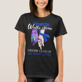 Charge Syndrome Awareness Ribbon Support Giften T-shirt (Voorkant)
