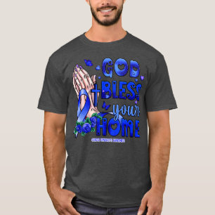 Charge Syndroom Bewustzijn God zegene geloof hoop T-shirt