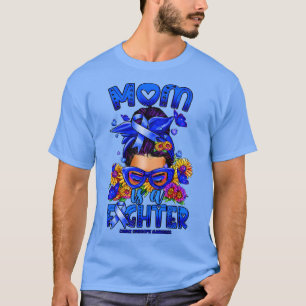 Charge Syndroom Bewustzijn Moeder vechter rommelig T-shirt