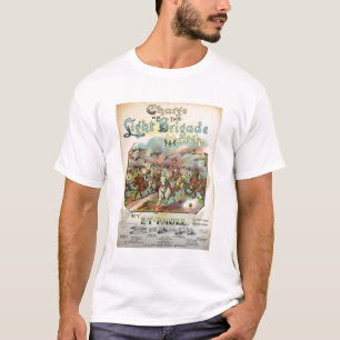 Charge van de Light Brigade March T-shirt