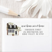 Charge White Cape Home Sweet Home Adres Etiket (Insitu)