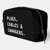 Charger & Cable Organizer,Electronics Accessories Toilettasje (Rechterhoek)