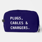 Charger & Cable Organizer,Electronics Accessories Toilettasje (Voorkant)