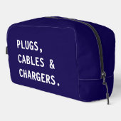 Charger & Cable Organizer,Electronics Accessories Toilettasje (Rechterhoek)