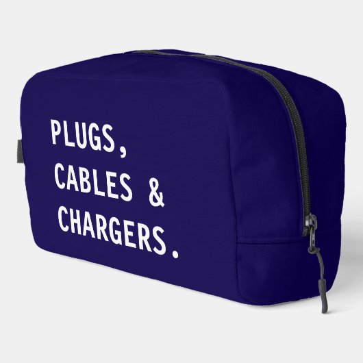 Charger & Cable Organizer,Electronics Accessories Toilettasje (Rechterhoek)