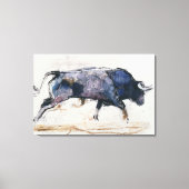 Charging Bull 1998 Canvas Afdruk (Voorkant)