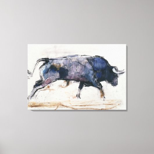 Charging Bull 1998 Canvas Afdruk (Voorkant)