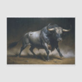 Charging Bull Decoupage Tissuepapier (Voorkant)