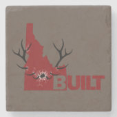 Charging Elk Stenen Onderzetter (Voorkant)