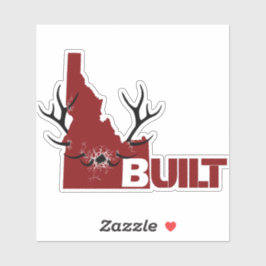 Charging Elk Sticker