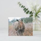 Charging Rhino Briefkaart (Staand voorkant)