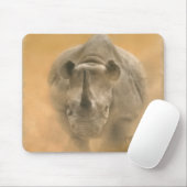 Charging Rhino - Pastels Muismat (Met muis)