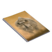 Charging Rhino - Pastels Notitieboek (Rechterzijde)