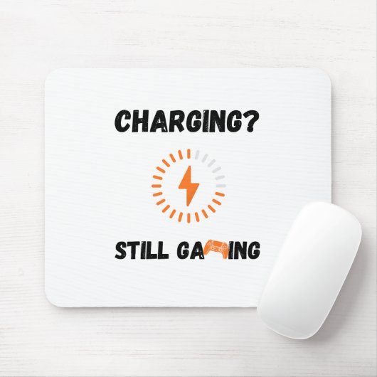 Charging? Still Gaming Mousepad Muismat (Met muis)
