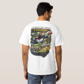 Charile kirk christan kirk t-shirt (Achterkant volledig)