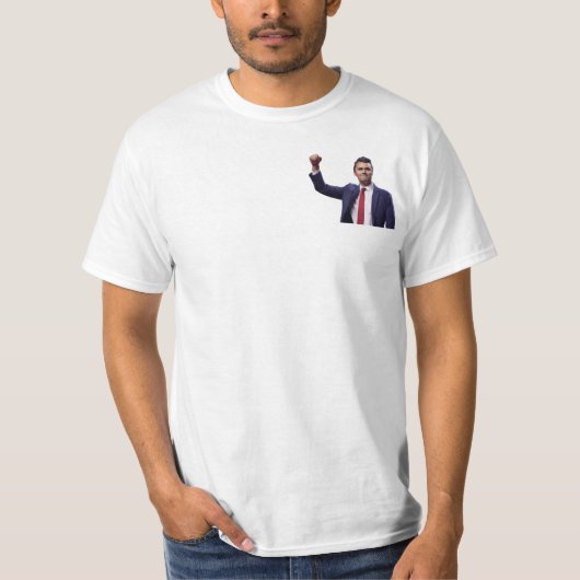 Charile kirk christan kirk t-shirt (Voorkant)