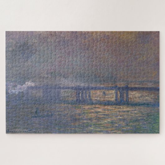 Charing Cross Bridge (1903) – Claude Monet Legpuzzel (Horizontaal)
