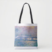 Charing Cross Bridge by Claude Monet Tote Bag (Voorkant)