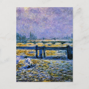 Charing Cross Bridge, Weerkaatsing op de Theems Briefkaart