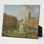 Charing Cross, met het standbeeld van koning Charl Fotoplaat (Zijkant)