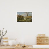 Charing Cross, met het standbeeld van koning Charl Poster (Keuken)