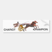 Chariot Champion Bumpersticker (Voorkant)
