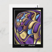 Chariot Tarot-kaart Briefkaart (Voorkant / Achterkant)