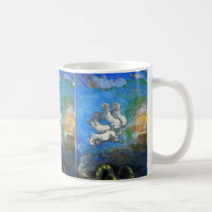 Chariot van Apollo - door Symbolist Odilon Redon Koffiemok