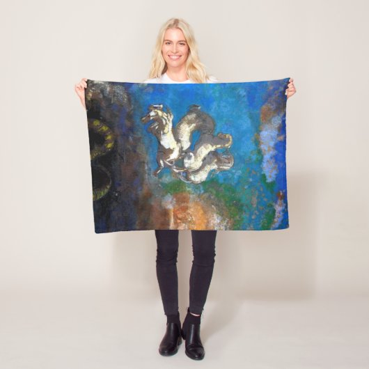 Chariot van Apollo, Redon Fleece Deken (In situ)