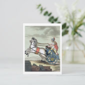 Charioter, van "L'Antica Roma", 1825 (met kleurenv Briefkaart (Staand voorkant)