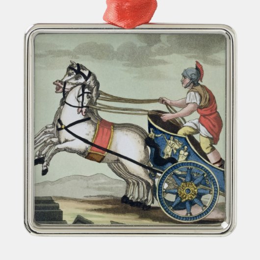 Charioter, van "L'Antica Roma", 1825 (met kleurenv Metalen Ornament (Voorkant)