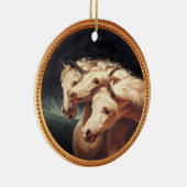 Chariotpaarden van Farao Keramisch Ornament (Rechts)