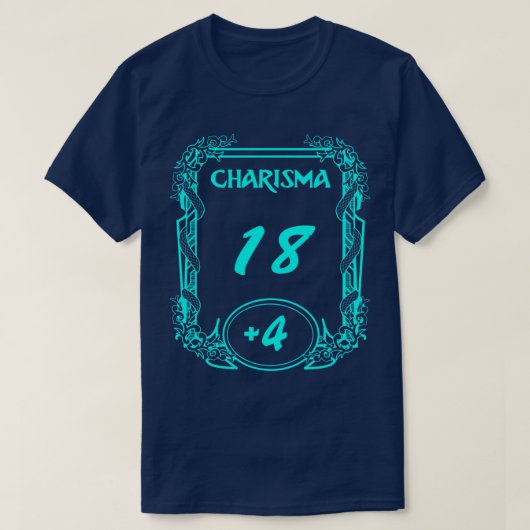 Charisma Stat T-shirt (Design voorkant)