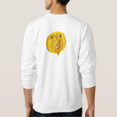 Charisma Tiger T-Shirt – Bold Dopamine Aesthetic  (Achterkant)