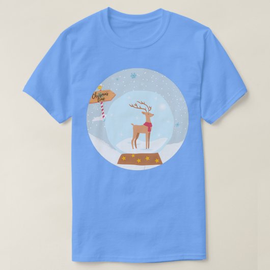 charismas versieringen schattige charismas sticker t-shirt (Design voorkant)