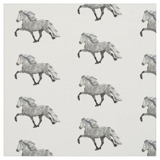 Charismatic IJslands paard Stof (Swatch)