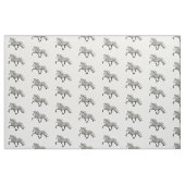 Charismatic IJslands paard Stof (Fat Quarter)