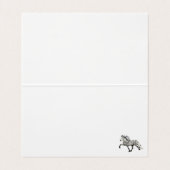 Charismatic ~ IJslands paard Visitekaartje (Binnenkant ongevouwen)